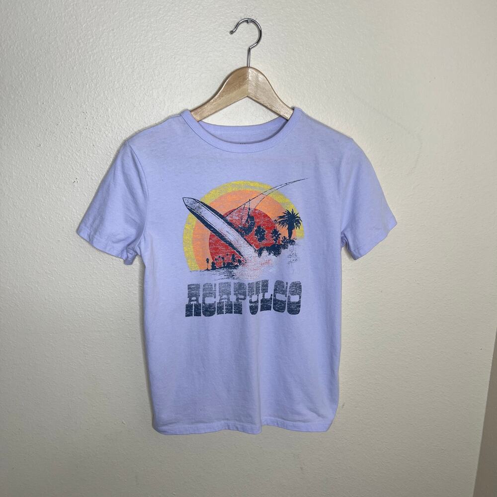 Gap Kids Boy Surfing Acapulco Tee Large
